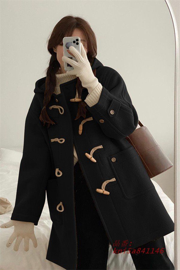 ダッフルコート レディース スクールコート 学生 女の子 女子 中学生 無地 秋冬 ダッフル 厚手 軽い 高校生 防寒 コート kni5a841146 SIROKUMA-CORPORATION_COM