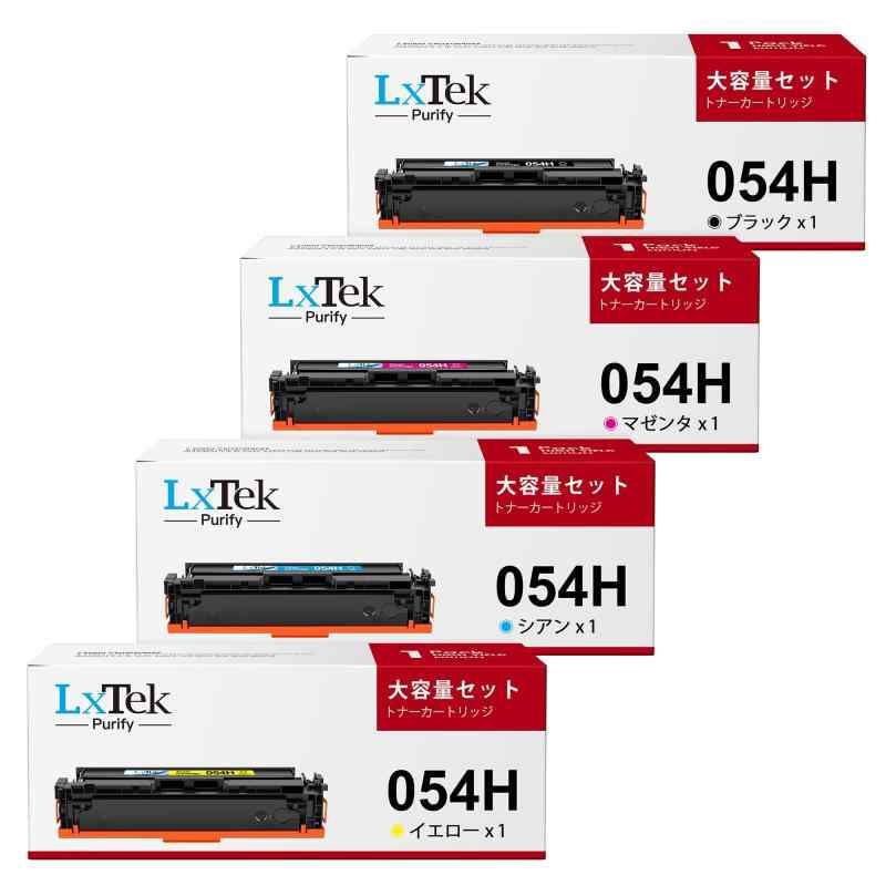 LxTek Purify CRG-054H 互換トナーカートリッジ キヤノン Canon 用 054H 4色セット 054hblk | 054hcyn | 054hmag | 054hyel