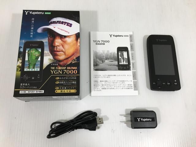 ゴルフナビ YGN7000 中古ゴルフ用品】ユピテル ゴルフナビ YGN7000【14