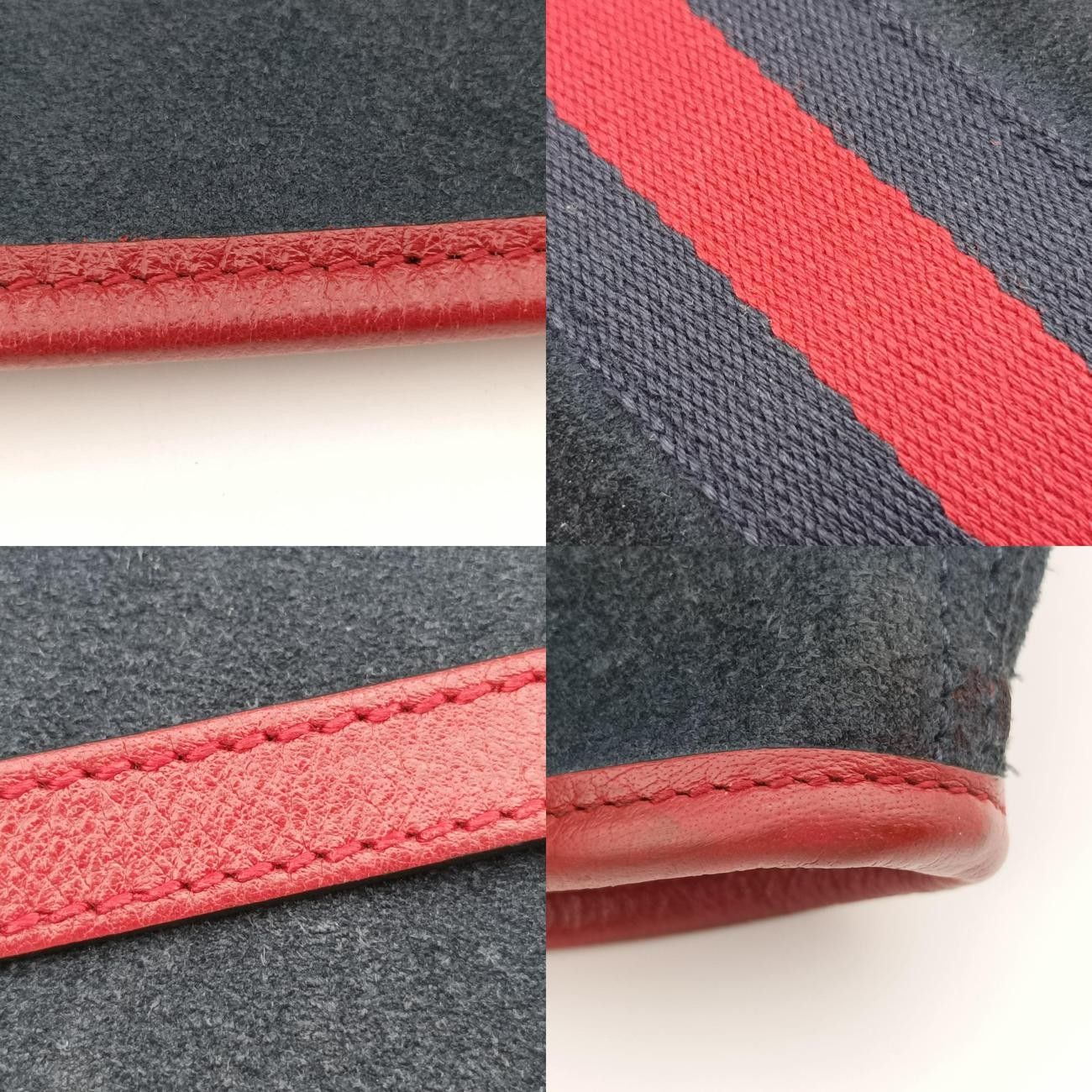グッチGucciラジャネイビースエード537219H028390012