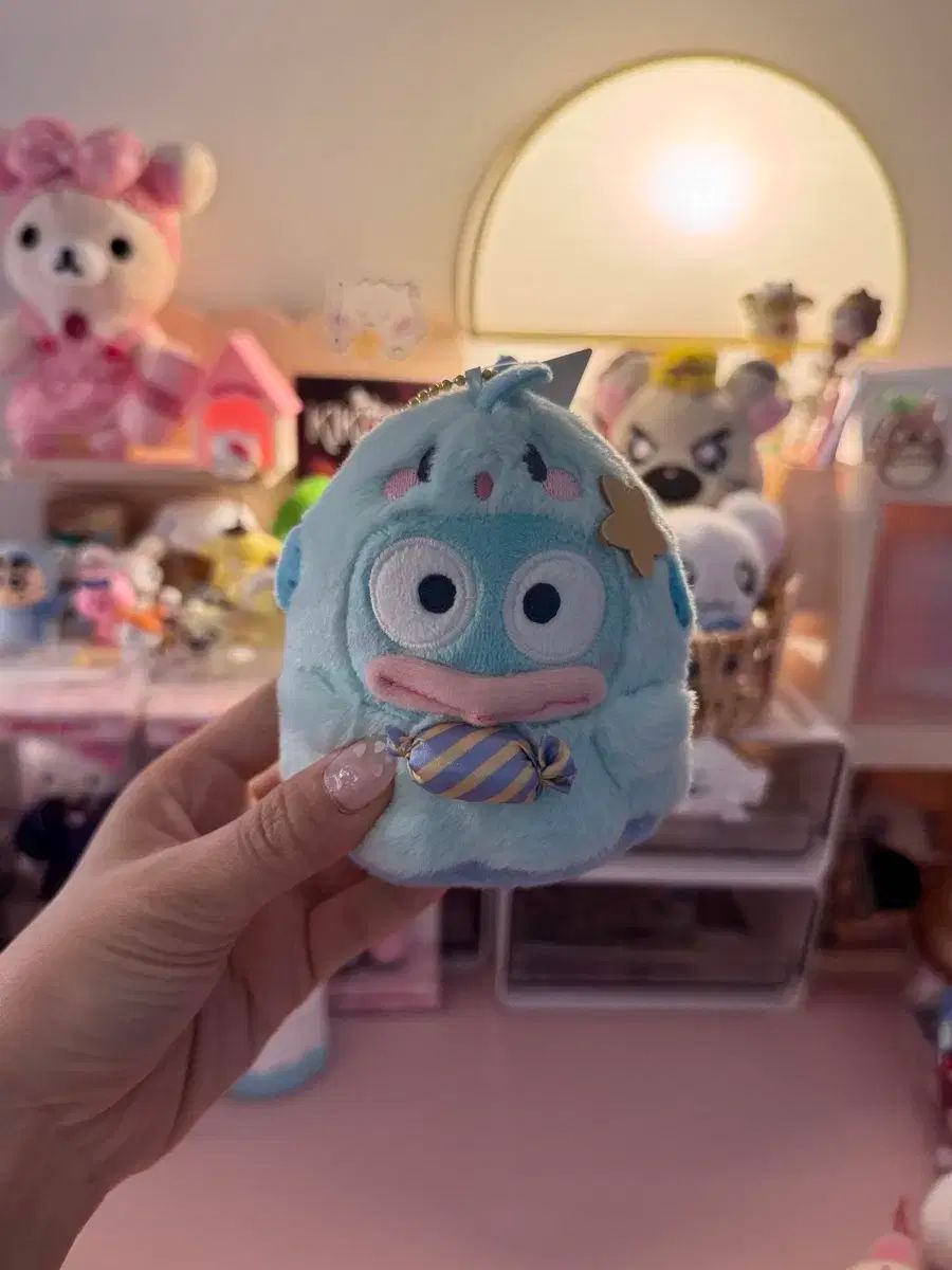 サンリオ キャンディー ハンギョドン 人形 キーホルダー