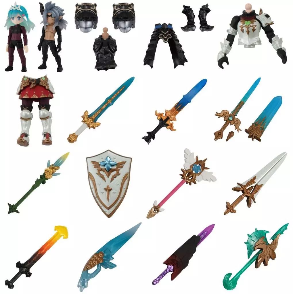 トレーディングフィギュア 全17種セット ガシャポンクエスト～決戦!アサクサ遺跡編～ ガシャポンオンライン