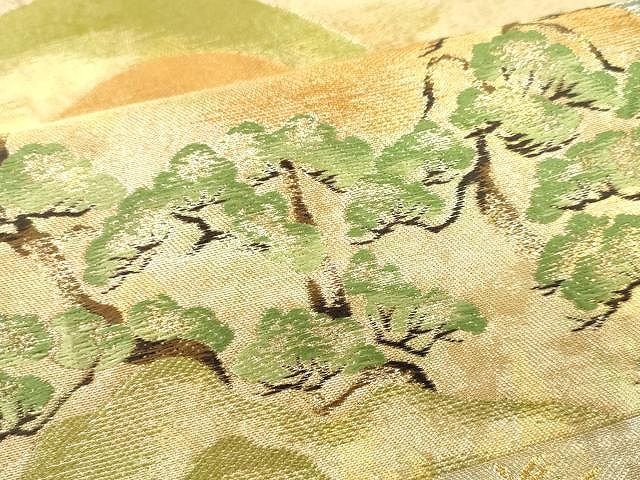 平和屋着物□西陣 京洛苑たはら謹製 六通柄袋帯 唐織 聚宝