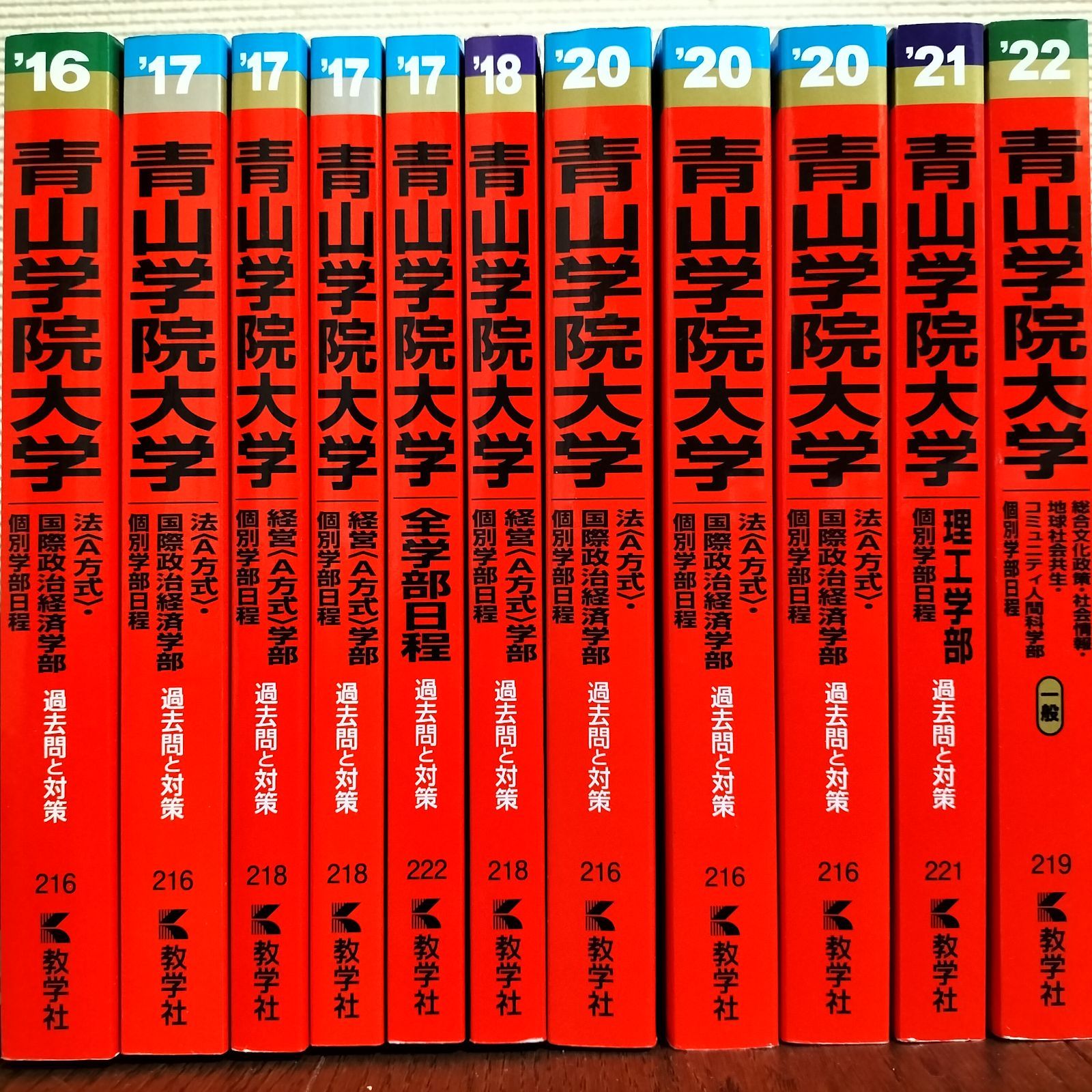 青山学院大学 赤本 - 語学・辞書・学習参考書