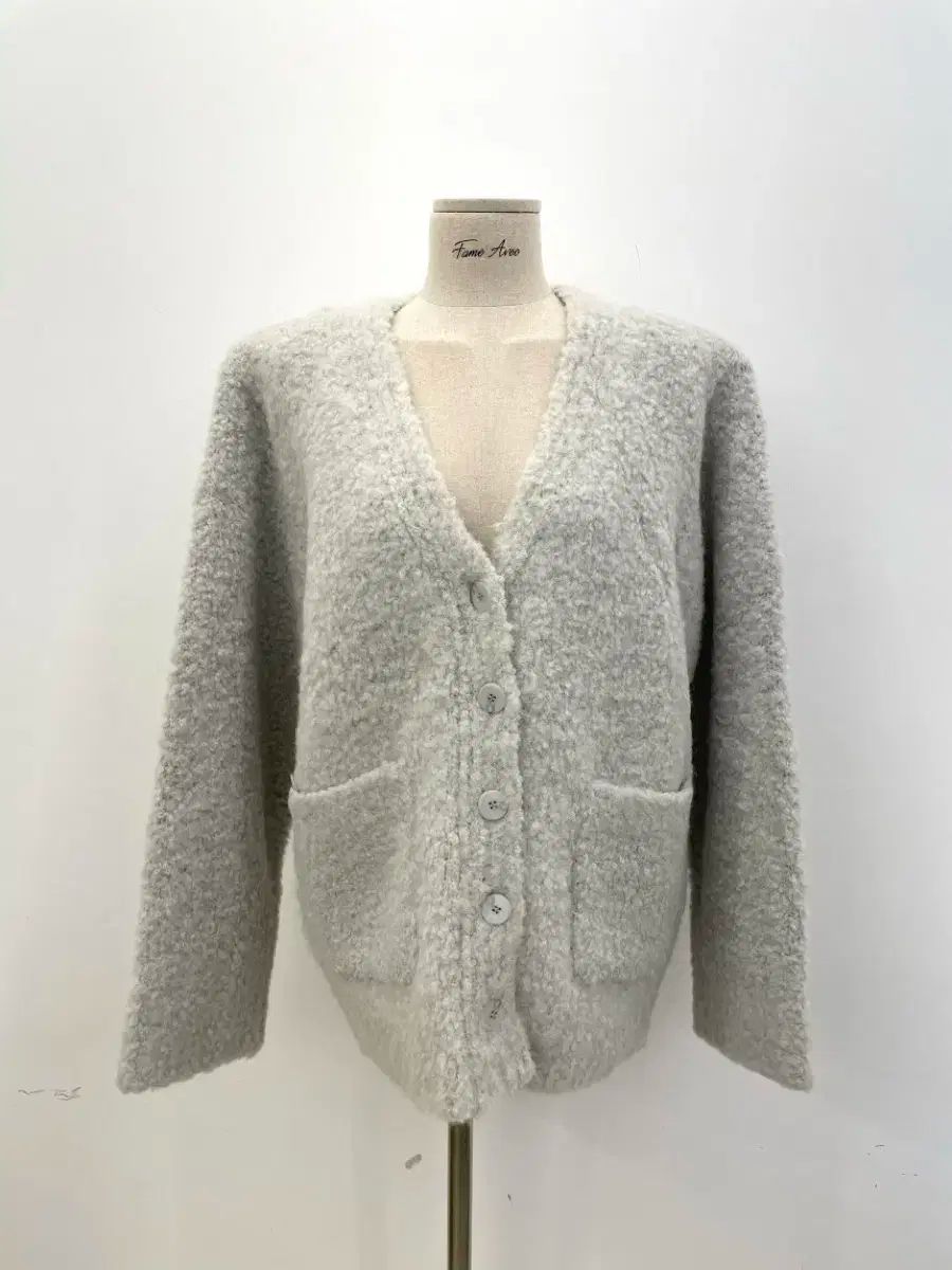 パミアベク アルパカ パーカ グレー