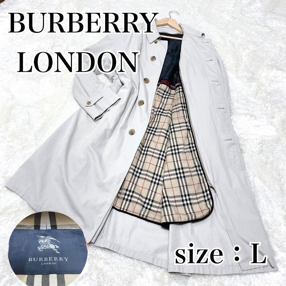 極美品 バーバリーロンドン ベージュ アンゴラ ショートコート ノバ