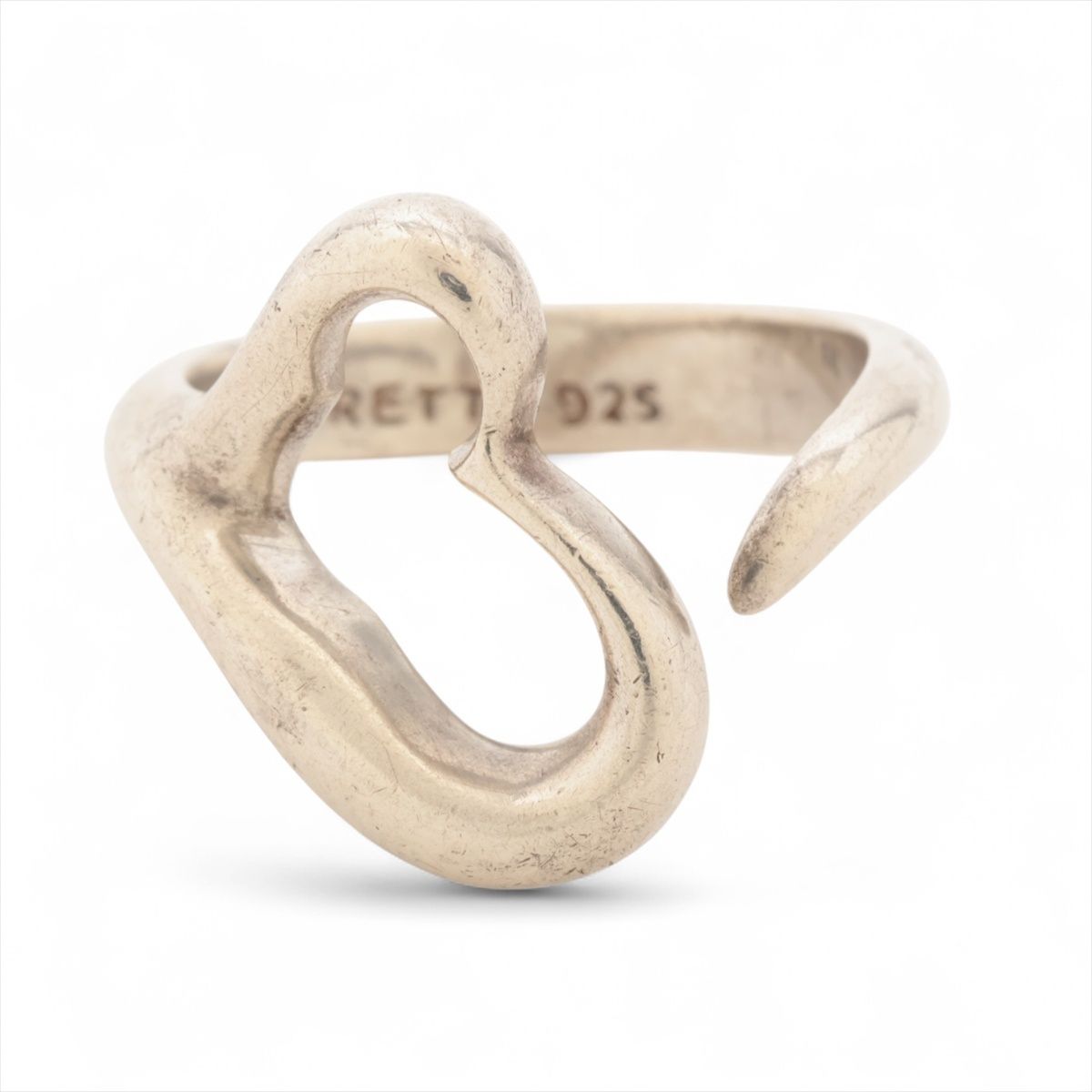 TIFFANY-Co. ティファニー リング 指輪 925 オープンハート 7号