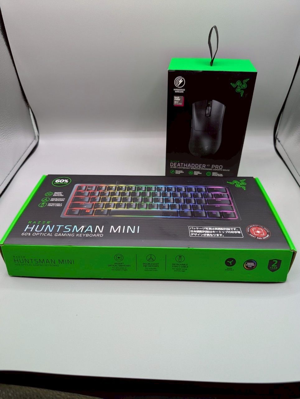 Razer HUNTSMAN MINI JP & DeathAdder V3 Pro セット 動作確認済（一部