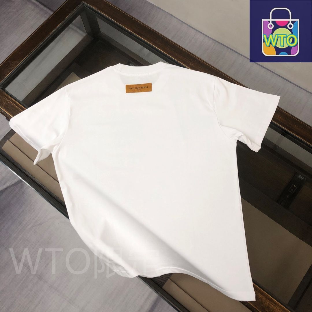 本日限定特価】Louis Vuitton 春夏 ロゴプリントTシャツ [本日