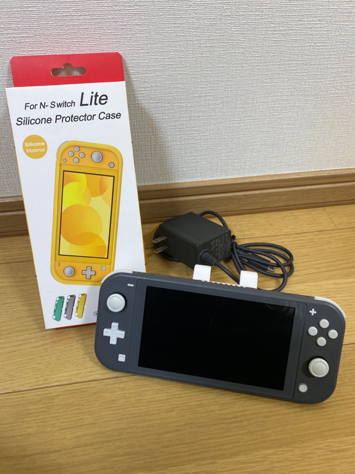 Nintendo Switch Lite グレー 充電器付き（ブランド通販サイト
