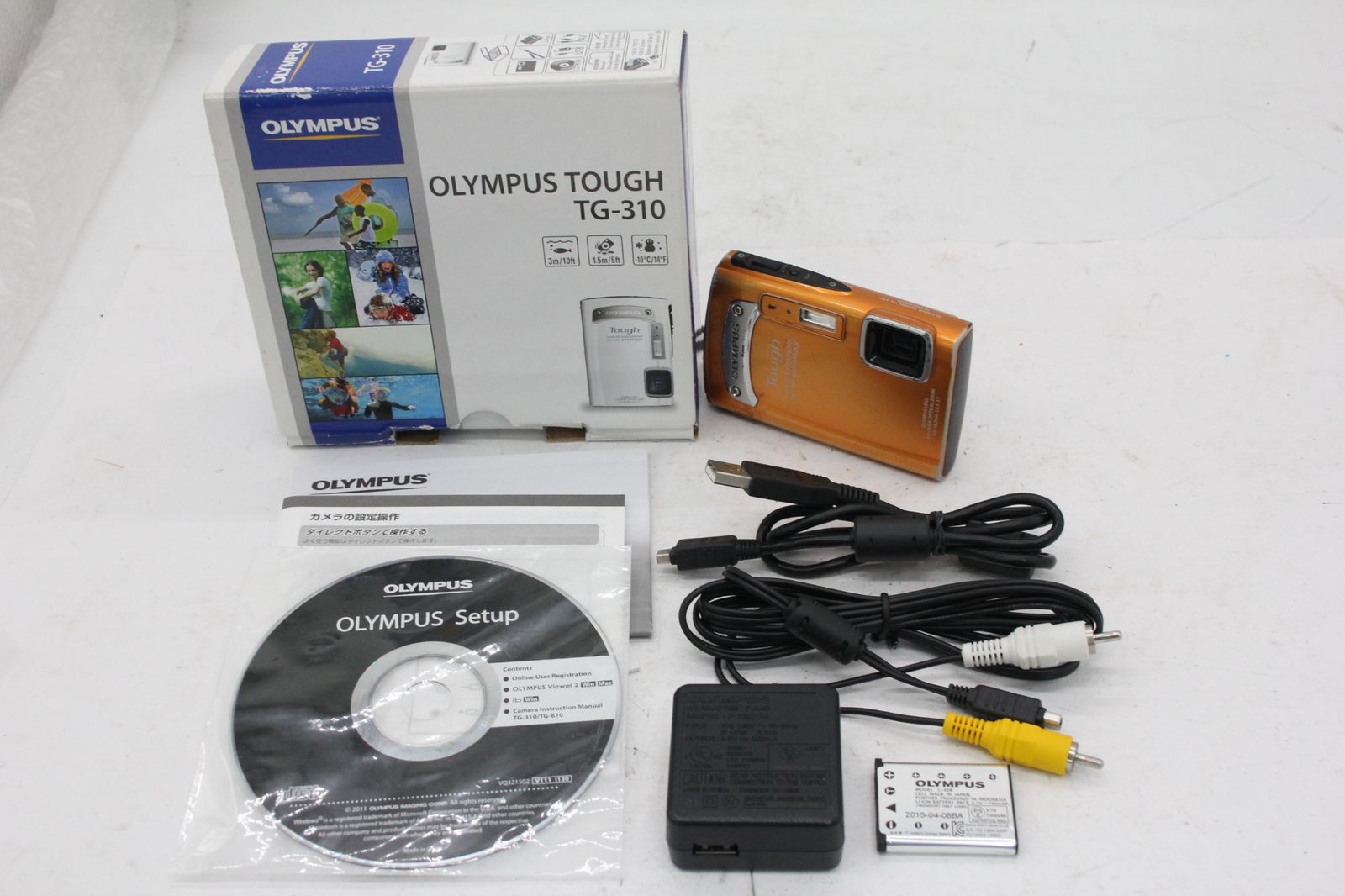 返品保証】 【元箱付き】オリンパス Olympus Tough TG-310 返品保証】 【元箱付き】オリンパス Olympus Tough TG-310