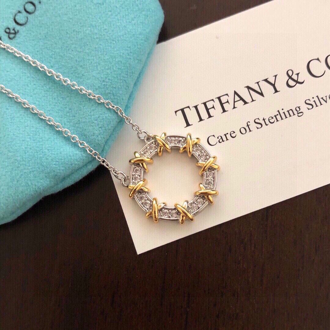 新品未使用】TIFFANY & Co.ティファニーT スマイル ネックレス - メルカリ 