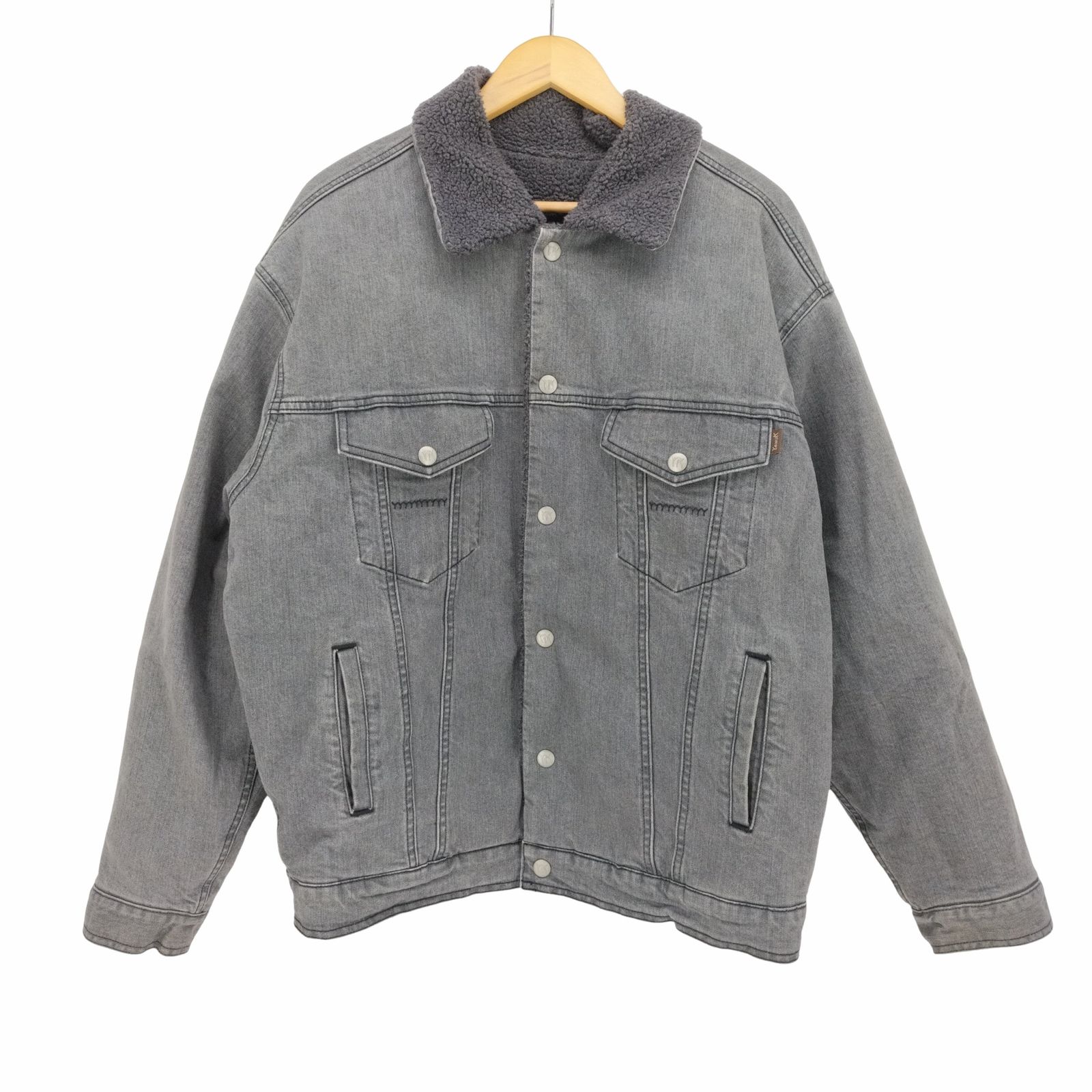 ヤヌーク YANUK ボアジーンジャケット BOA JEAN JACKET リバーシブル デニム ボア ジャケット レディース FREE - メルカリ