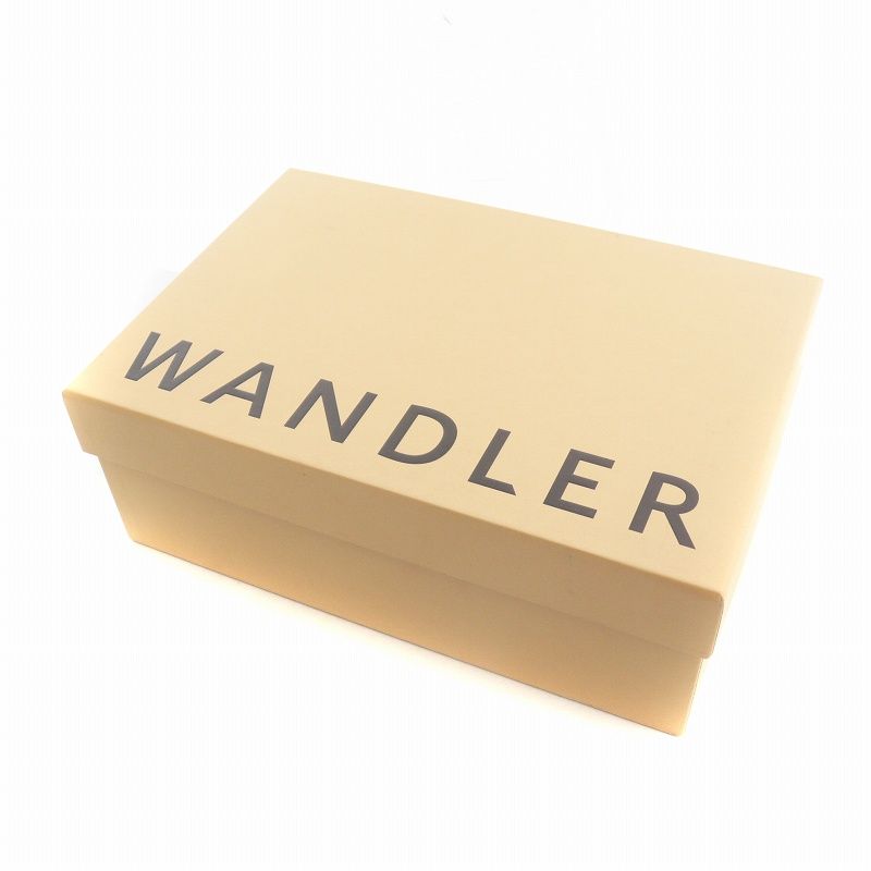 ワンドラー WANDLER エルザ ELZA サンダル スクエアトゥ レザー チャン 