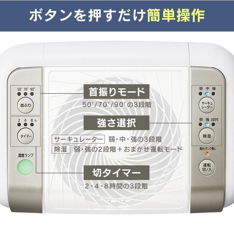 除湿器 スピード乾燥