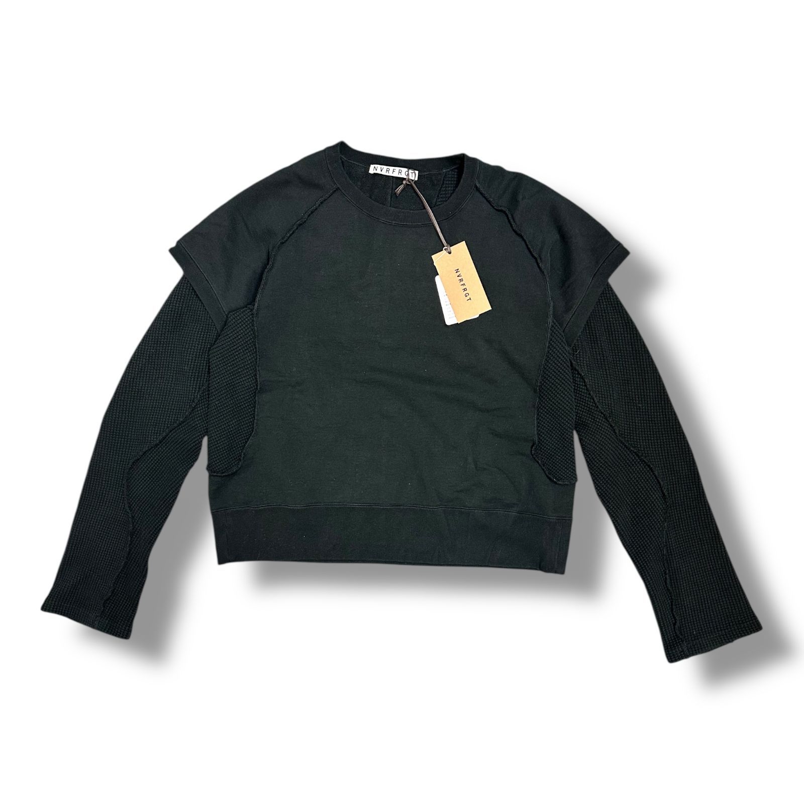 参考上代36300円 未使用品 NVRFRGT 24AW PANELLED DOUBLE LAYER C/N 