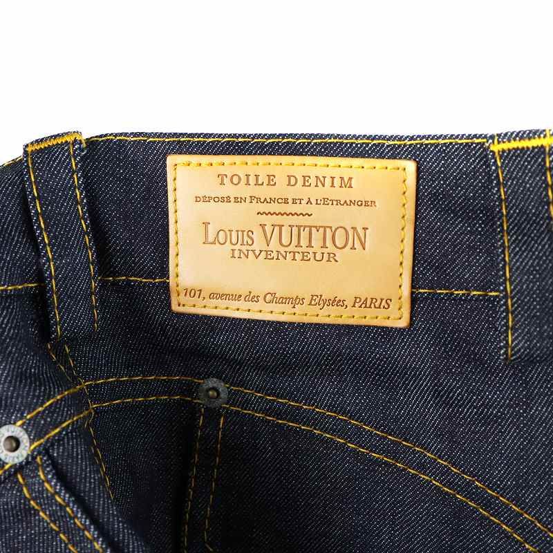 ルイヴィトン LOUIS VUITTON toile denim タイトスカート ミドル ルイヴィトン LOUIS VUITTON toile denim タイトスカート ミドル