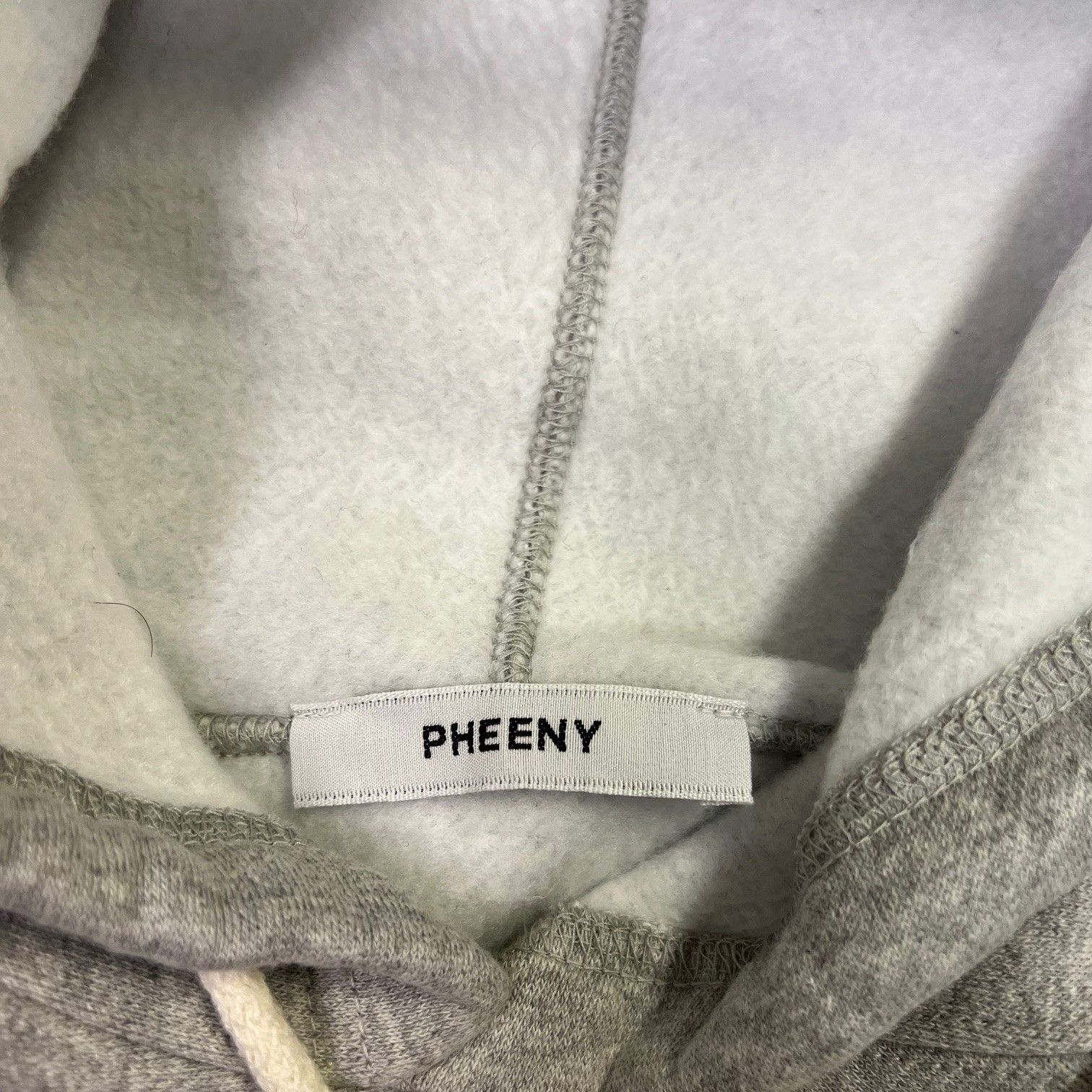 参考上代24200円 PHEENY 23AW ATHLETIC FLEECE N/S HOODIE 