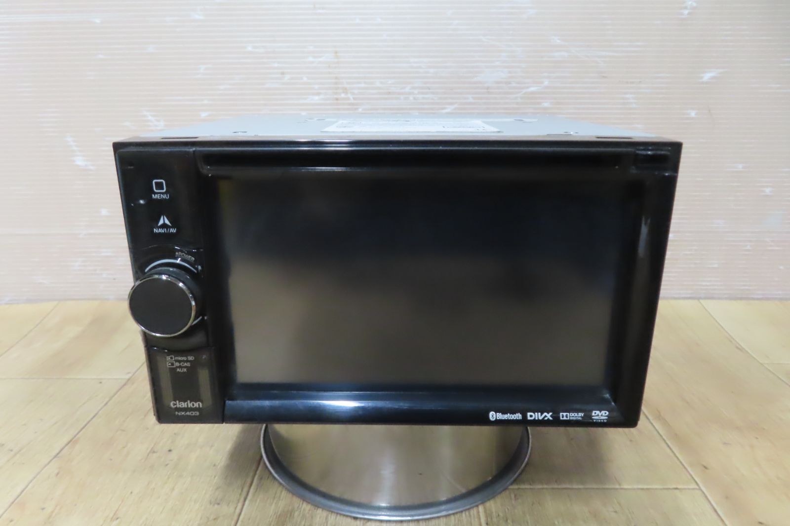 ☆A324/クラリオン NX403 SDナビ 地図2013年 地デジフルセグ内蔵 ☆A324/クラリオン NX403 SDナビ 地図2013年 地デジフルセグ内蔵