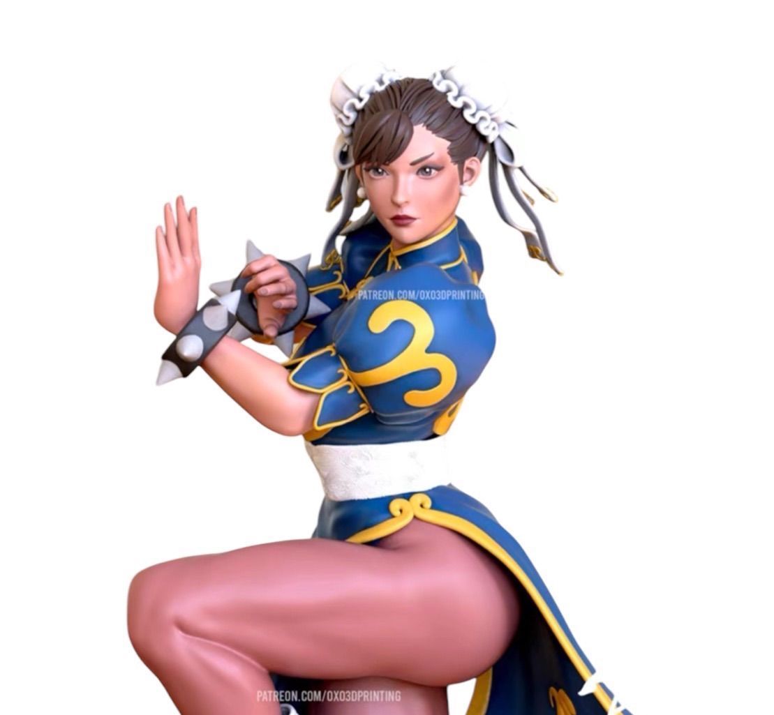 1/6 ガレージキット フィギュア 未塗装 春麗 34cm BIGモデル ガレージ