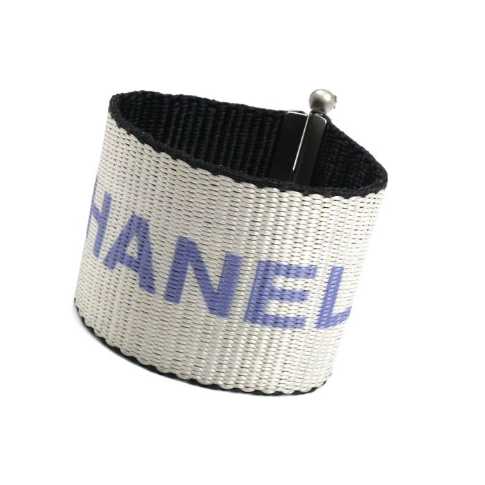 CHANEL シャネル 99S ロゴ ブレスレット 16.5cm レディース