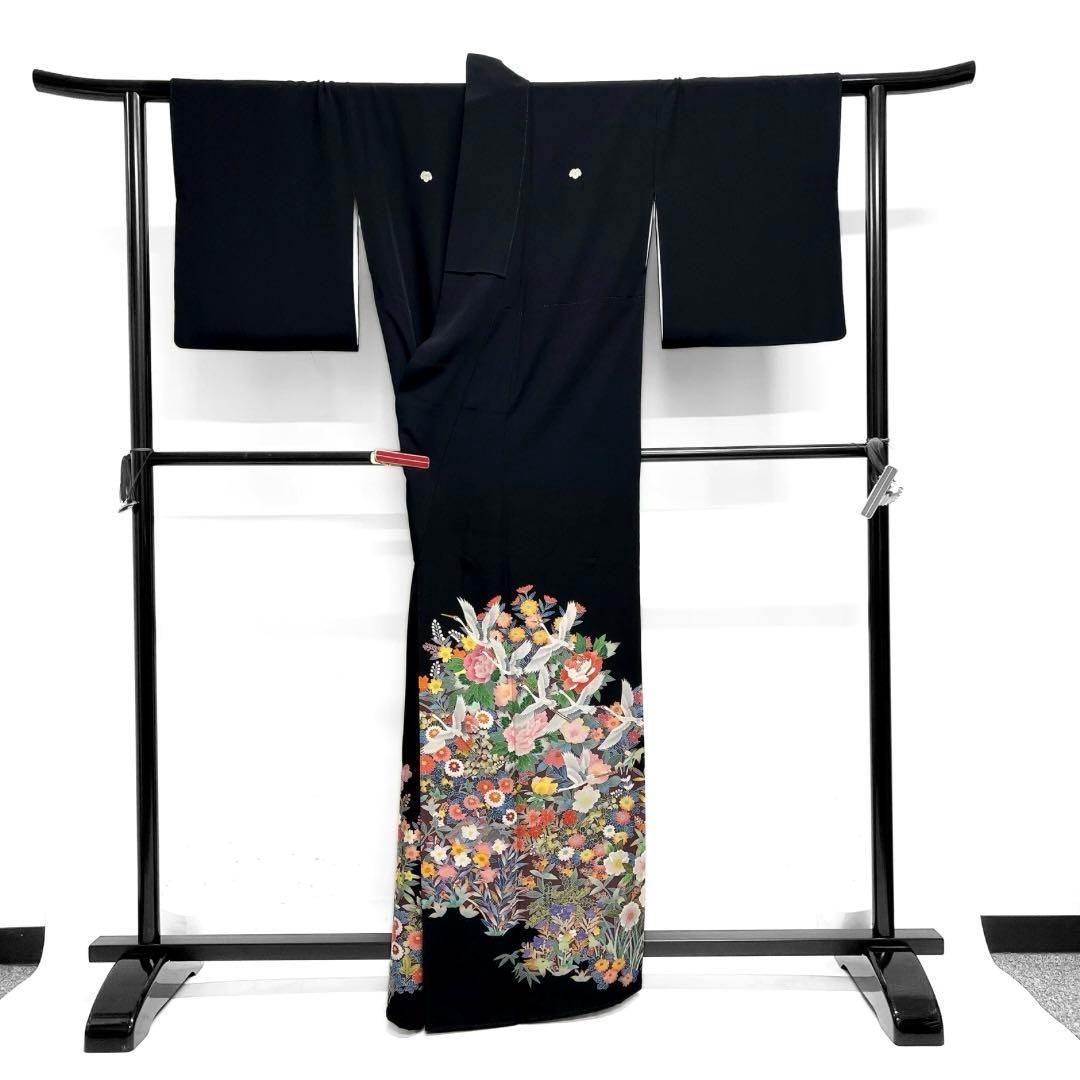 黒留袖　作家物　未使用 手描友禅作家 黒留袖 No.CA-2362-Mサイズのレンタル｜きもの365