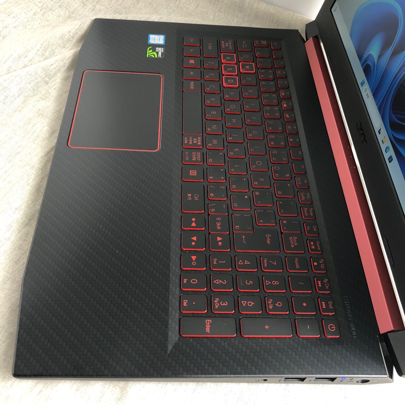 バッテリー良好】ゲーミングノートPC Acer エイサー AN515-52-A58H (Nitro 5)【i5-8300H・GTX 1050  Ti・32GB・SSD128GB+HDD1TB】/LT-240498（034557） - メルカリ