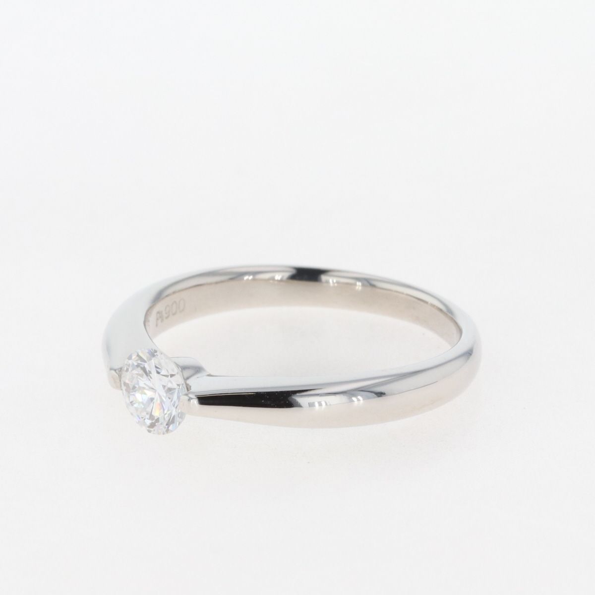 ダイヤモンド デザインリング プラチナ 指輪 リング 15号 Pt900