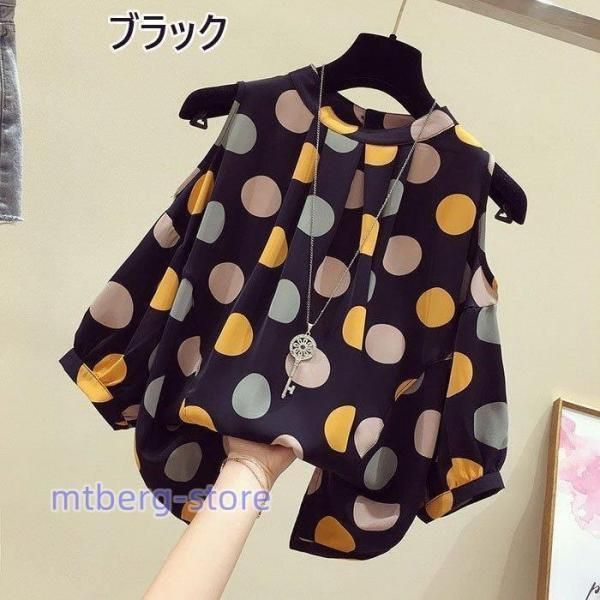 オシャレブラウス シフォンブラウス