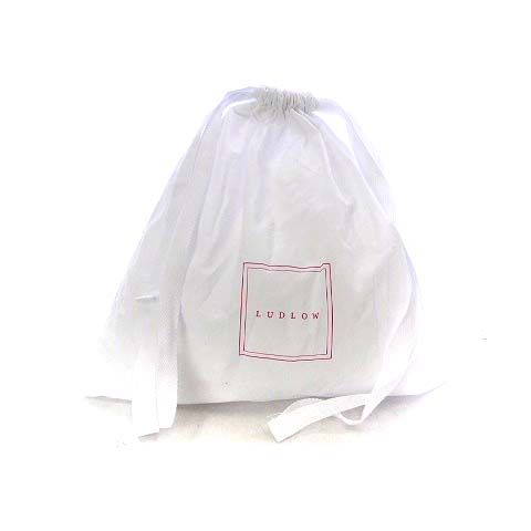 〈注意〉LUDLUW ラドロー　Shirring handle bag  S ベルベット