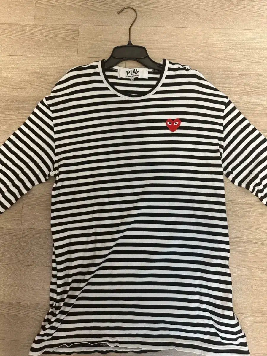 COMME des GARCONS コム デ ギャルソン ストライプ 長袖 ロングスリーブ Tシャツ XXL