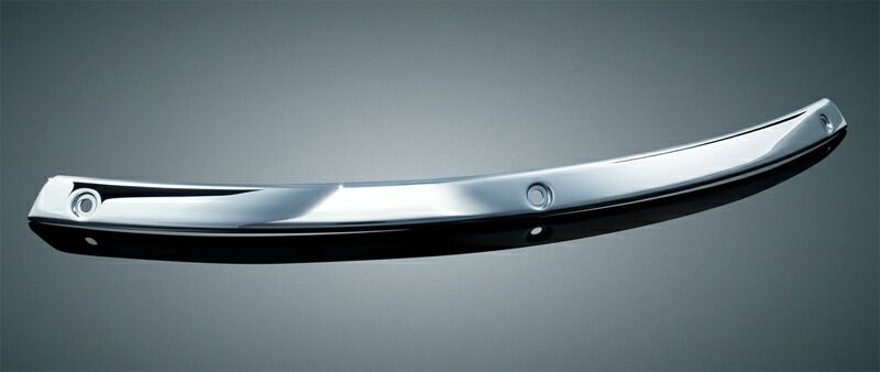 スムース ウインドシールドトリム|クローム 1996〜13年FLHT FLHX