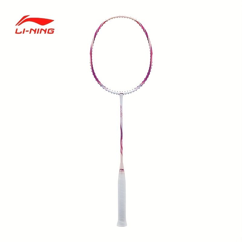 新着商品 LI-NING公式バドミントンラケットシャープフルカーボンファイバービギナーアタック4Uラケットアウトドアスポーツ競技エンターテインメント用zQw