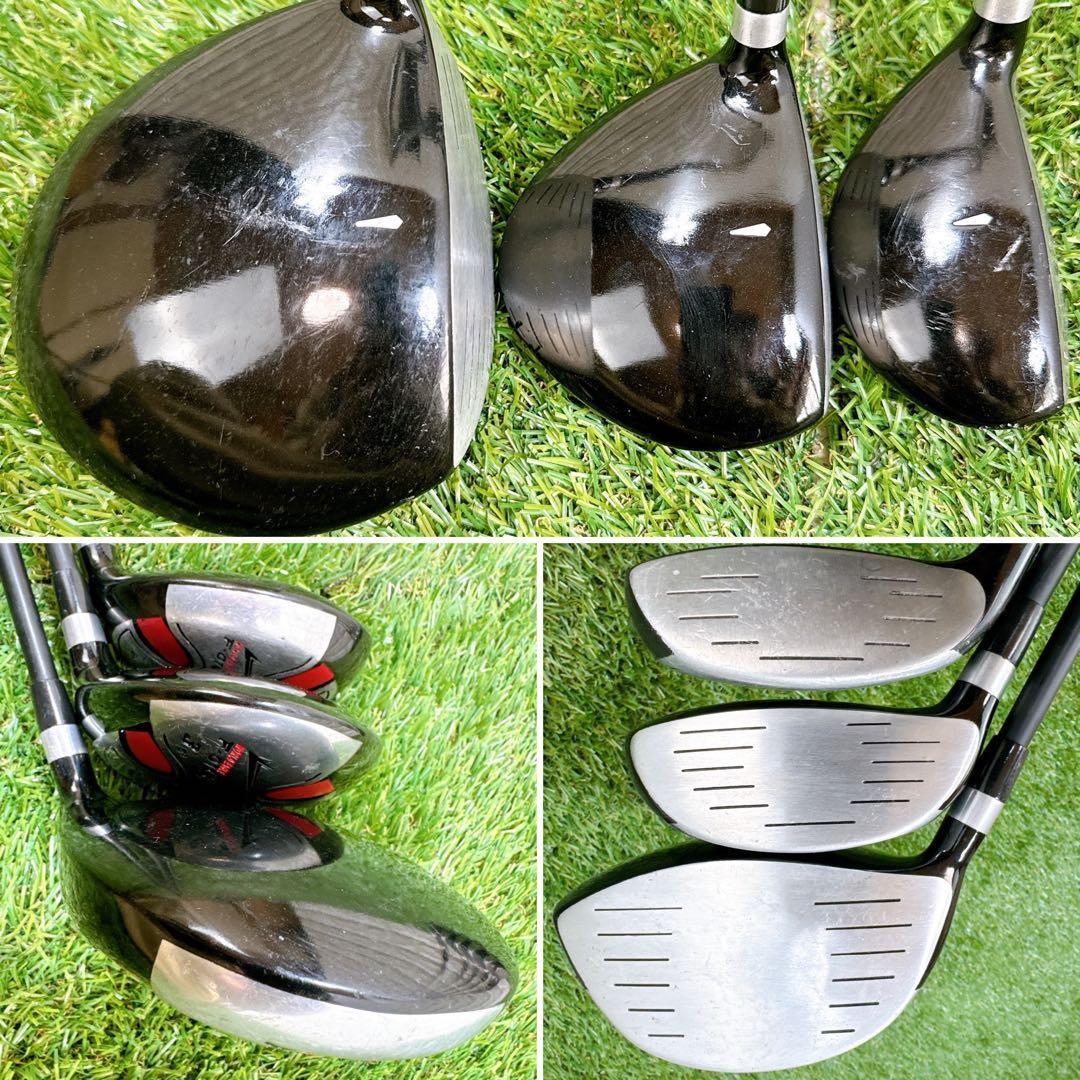 送料無料、返品無料。 ゴルフクラブセットメンズ ワールドイーグル 9本 初心者 中級者