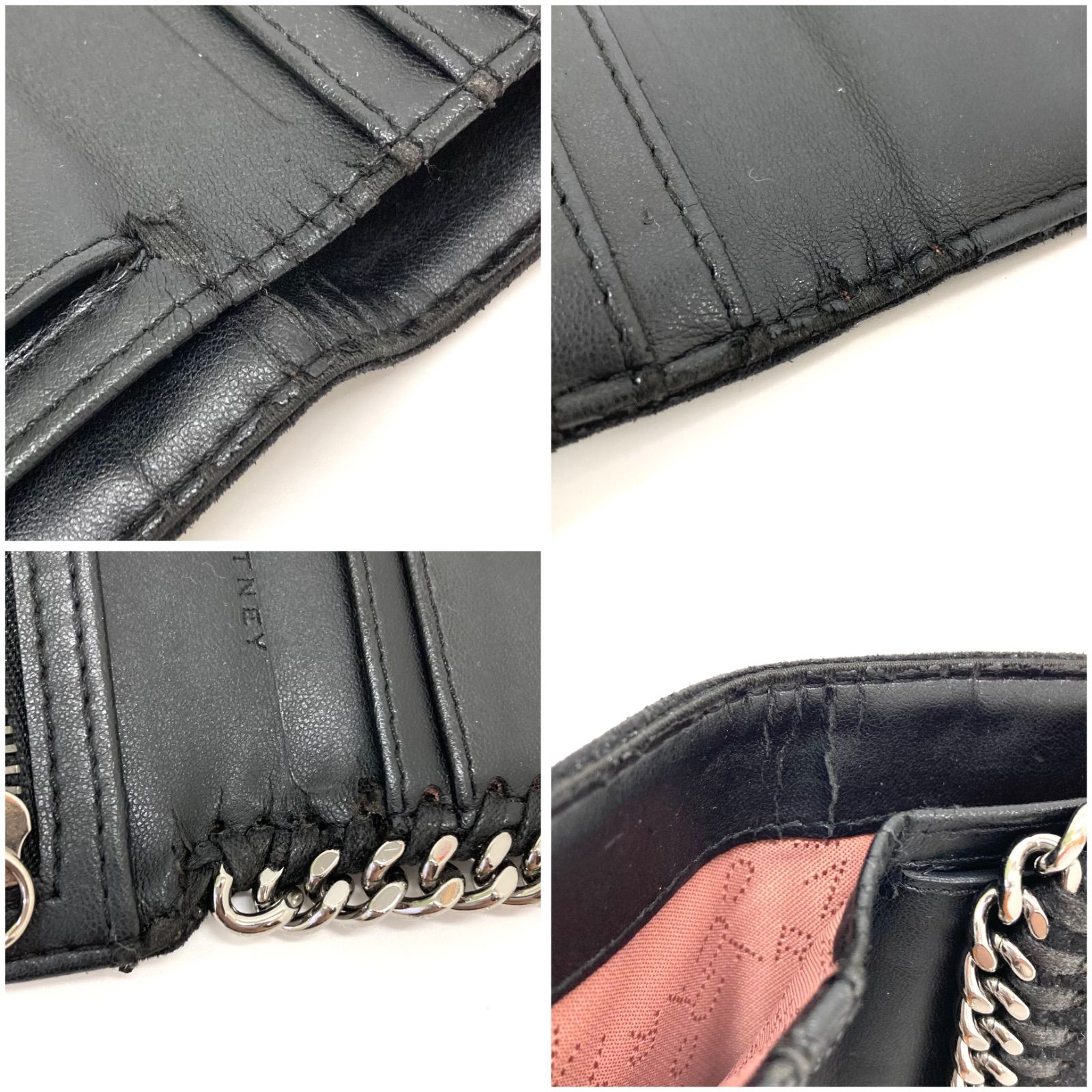 美品　ステラマッカートニー　ファラベラ　折り財布 ◇ STELLA McCARTNEY◇ステラマッカートニー ファラベラ