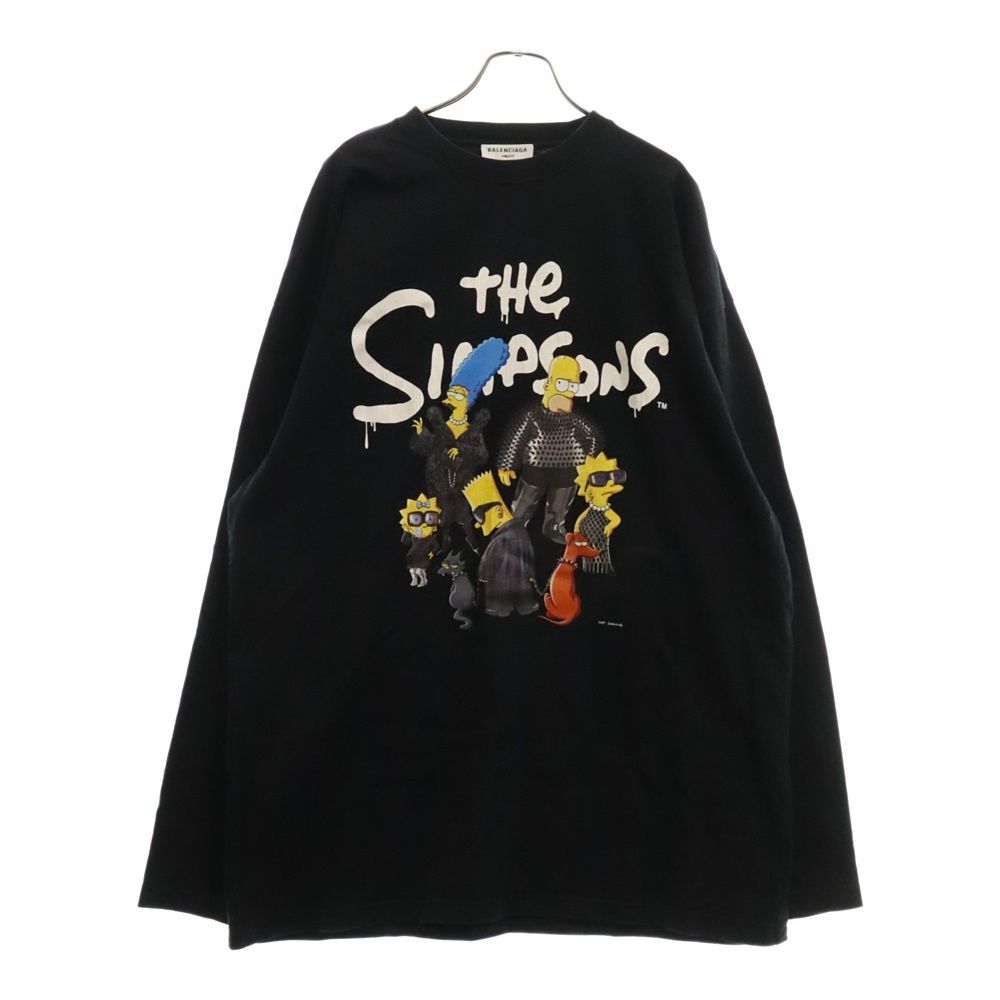 BALENCIAGA THE SIMPSONS 長袖カットソー BALENCIAGA (バレンシアガ) ×The Simpsons シンプソンズ