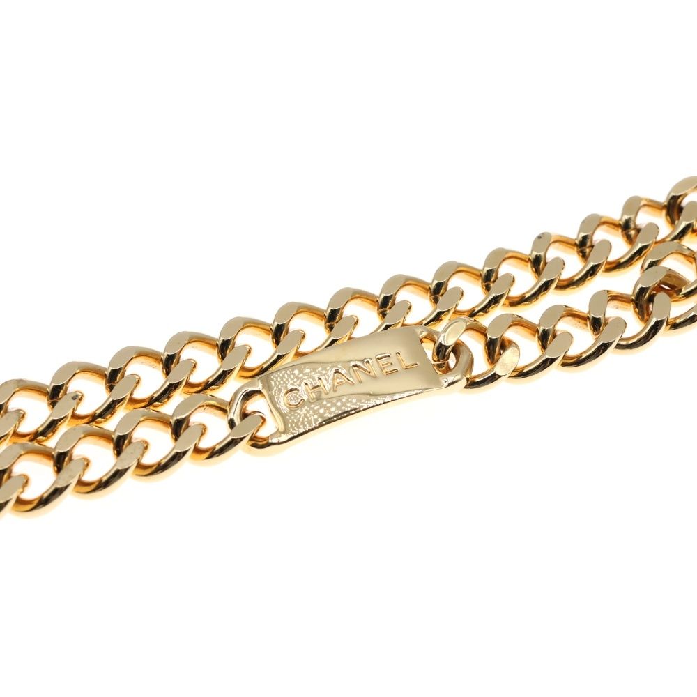 CHANEL (シャネル) ココマーク チェーンベルト ゴールド コイン
