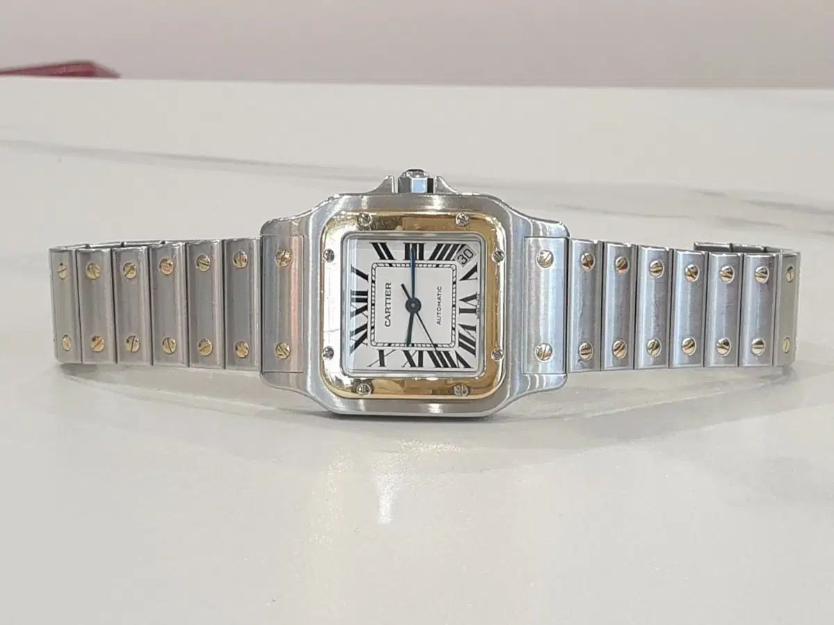 Cartier(カルティエ) サントス ガルベ コンビ XL エクストラ ラージ メンズ 時計
