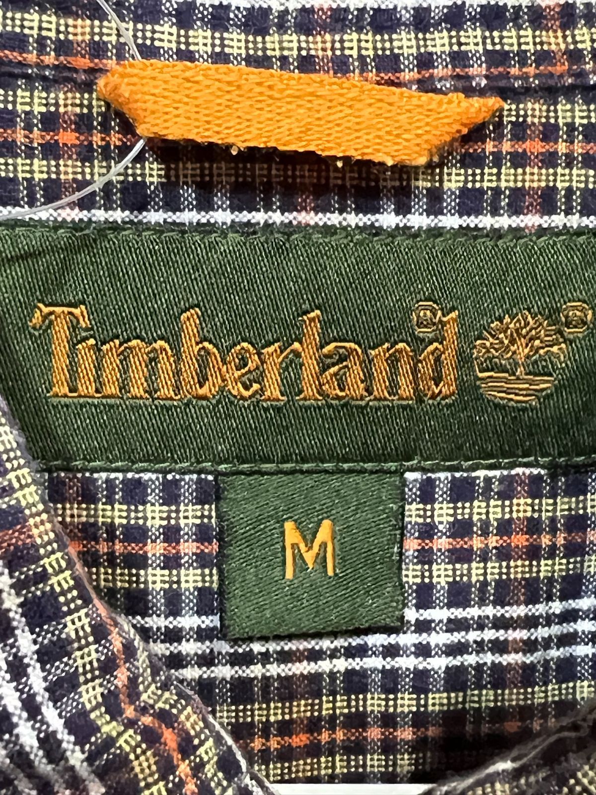 ティンバーランド 00'S 正規 チェック 半袖シャツ 大きめM XLほど Timberland 40461