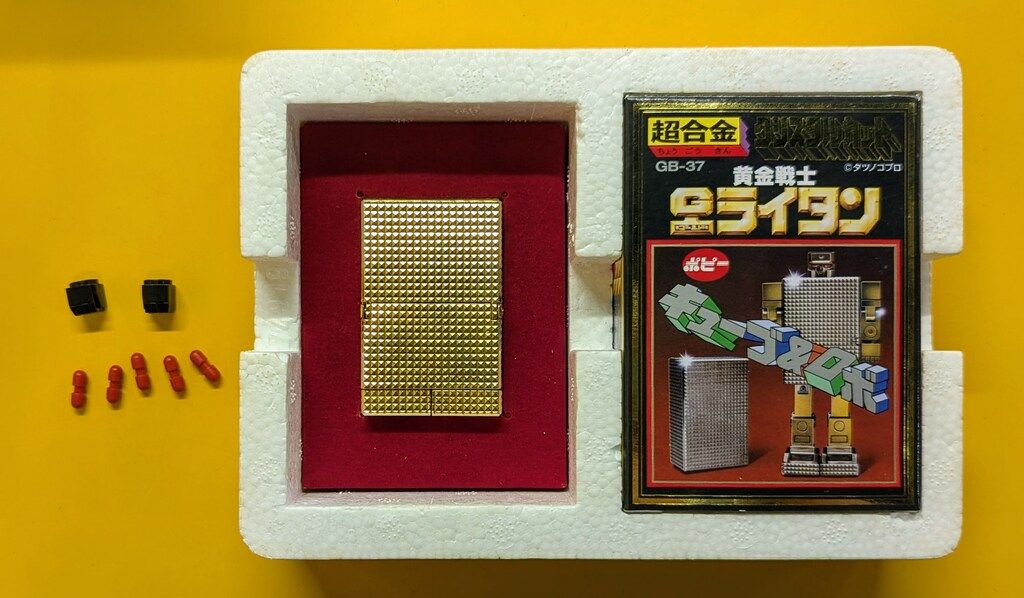 バンダイ 超合金 復刻版 黄金戦士ゴールドライタン ゴールドライタン