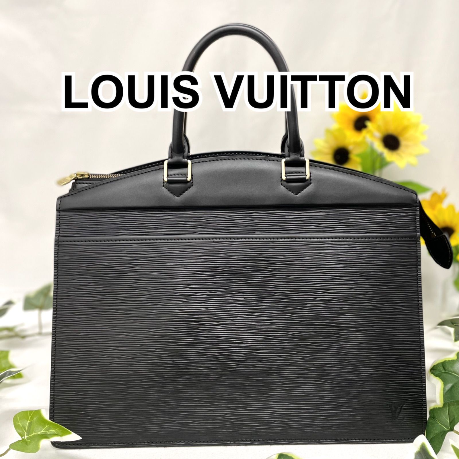 Louis Vuitton ルイヴィトン エピ リヴィエラ ビジネスバッグ M48183 ブラック - メルカリ