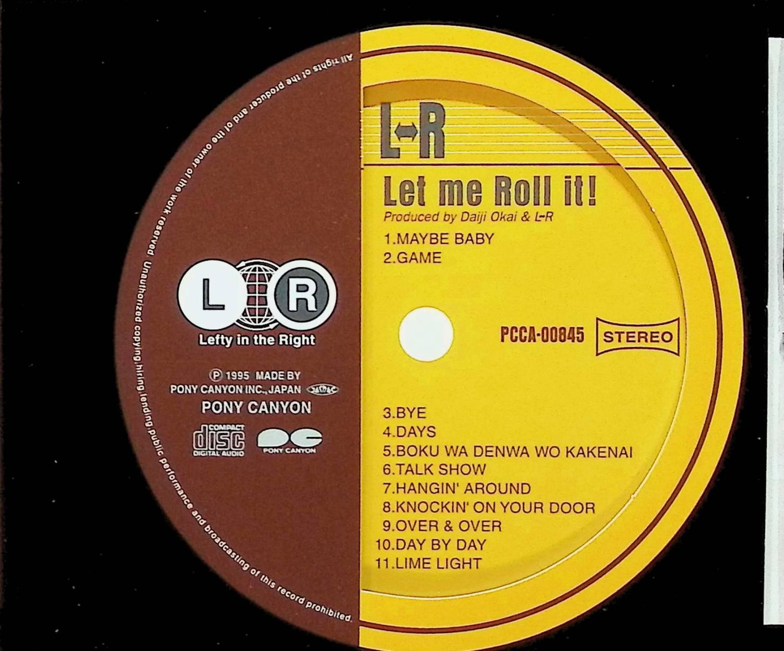 Let me Roll it! / L↔︎R 非売品 Yahoo!オークション -「l⇔r(let」の落札相場・落札価格