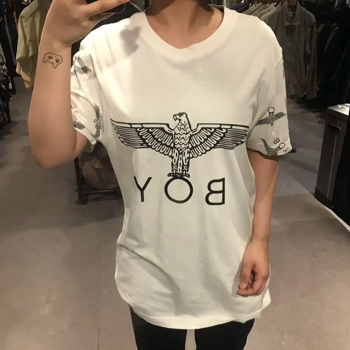 （ 701 ） VTG ヴィンテージ BOY LONDON ロゴ プリント Tシャツ