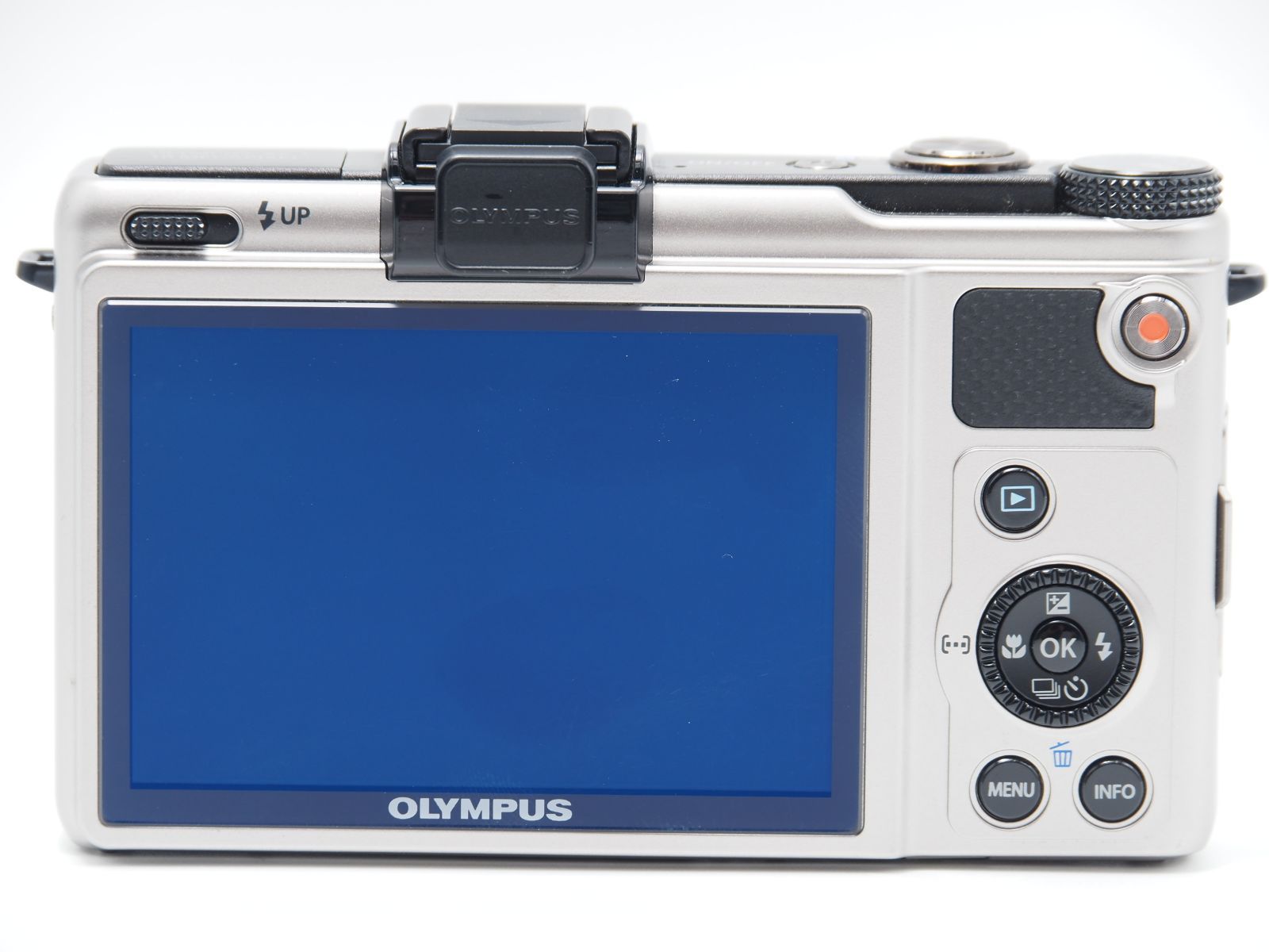 100979☆ほぼ新☆OLYMPUS デジタルカメラ XZ-1 シルバー プレミアム