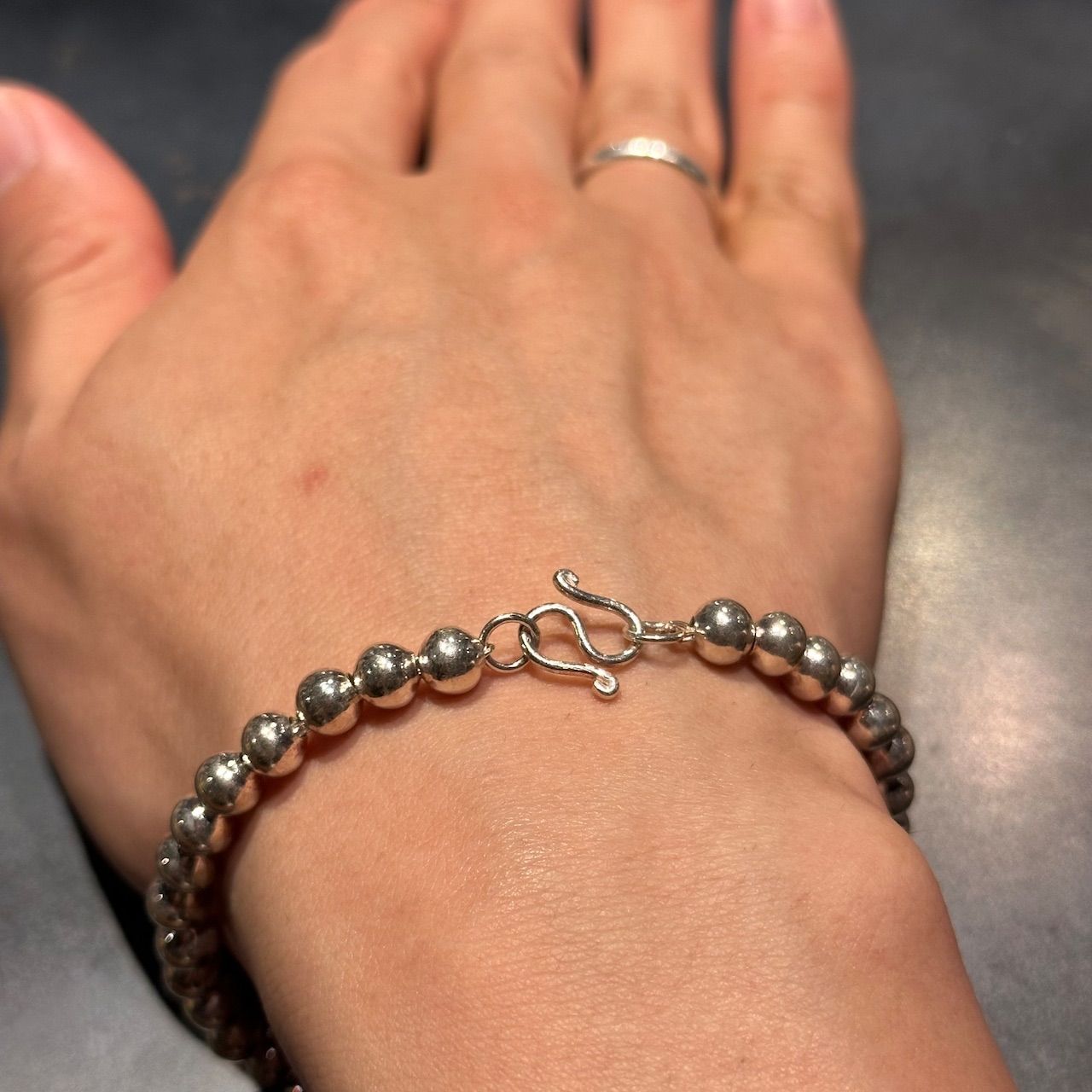 SILVER925 PEARL DESIGN BRACELET/ブレスレット SILVER925 PEARL DESIGN BRACELET/シルバー/ブレスレット