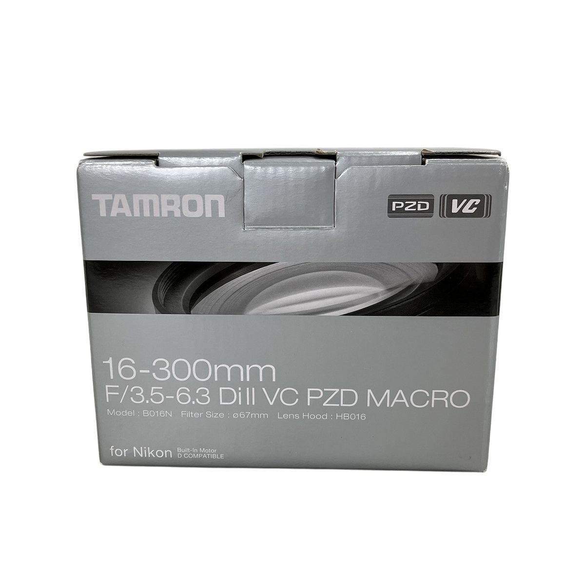  TAMRON Model B 016 N 16 300 mm F 3 5 6 Di II VC PZD MACRO ニコン用 タムロン レンズ(ズーム) カメラ