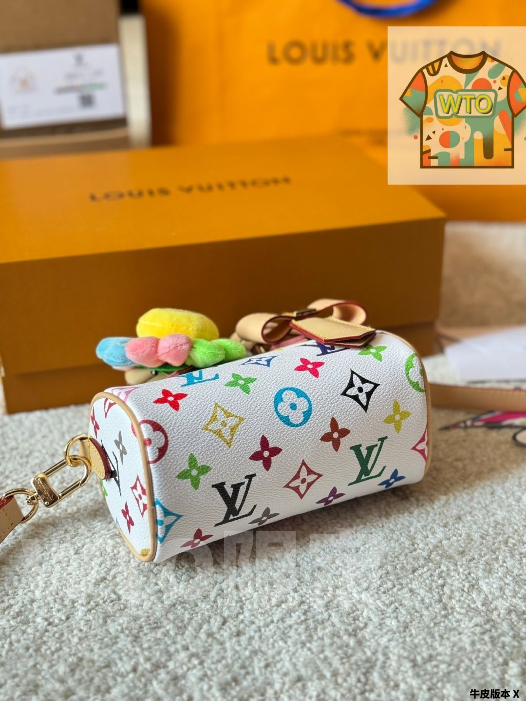 今日WTO】Louis Vuitton x Murakami Nano Speedy 16 ルイ