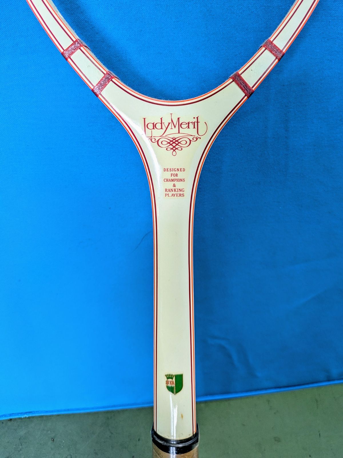 新品未使用】Kawasaki Lady Merit S-NO. 1400 軟式テニスラケット 昭和