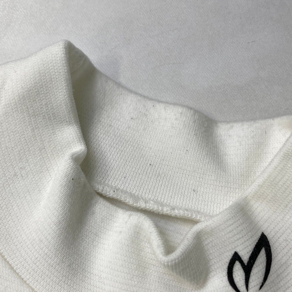 サイズ：6 MASTER BUNNY EDITION マスターバニーエディション  ハイネック 長袖Tシャツ  ホワイト系 [240101450697] ゴルフウェア メンズ ストスト MASTER BUNNY EDITION マスターバニーエディション ハイネック