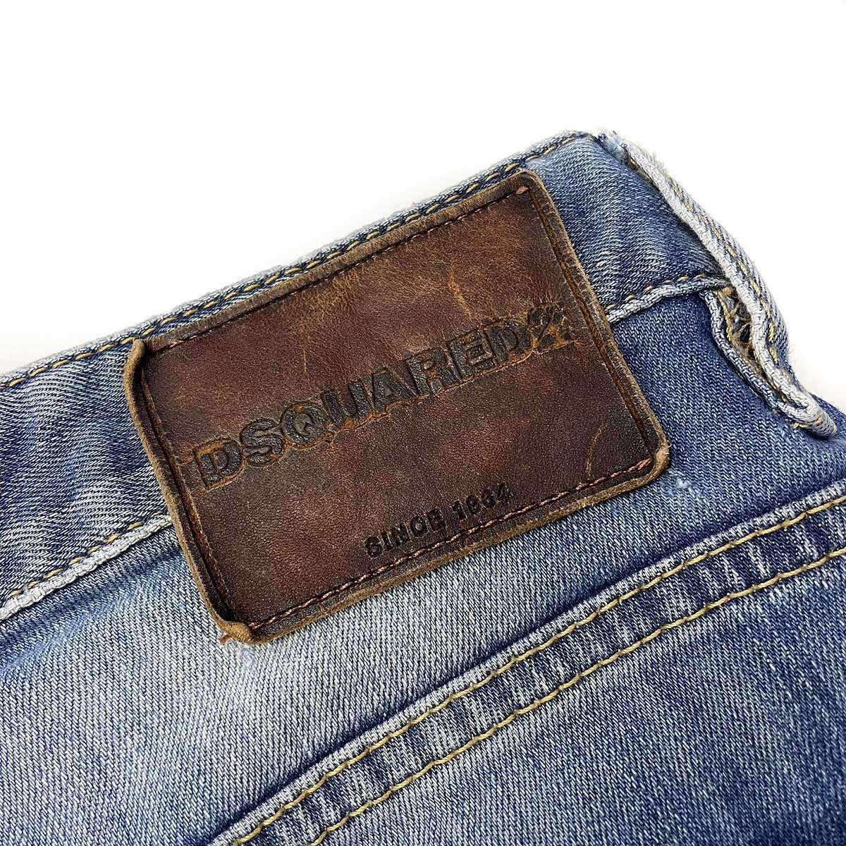 DSQUARED2 ディースクエアード 16AW Big brother jean ダメージ加工 